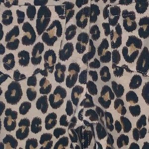 Leopard jeggings